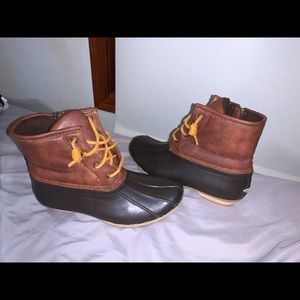Sperry Brown Duck Boots